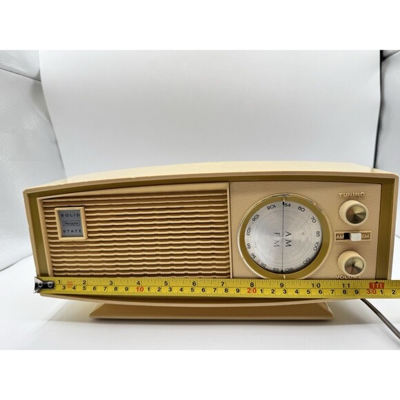 Vintage Sears Silvertone Transistor Radio Mid Century Model 2026 Works! - Picture 11 of 16